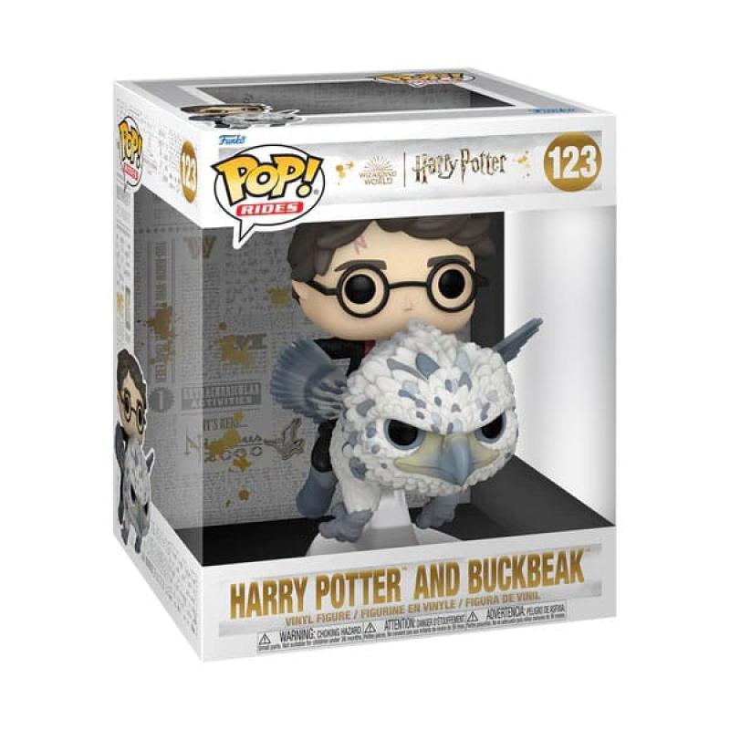 Harry Potter and the Prisoner of Azkaban POP! Rides Deluxe Vinyl Figure Harry & Buckbeak 13 cm