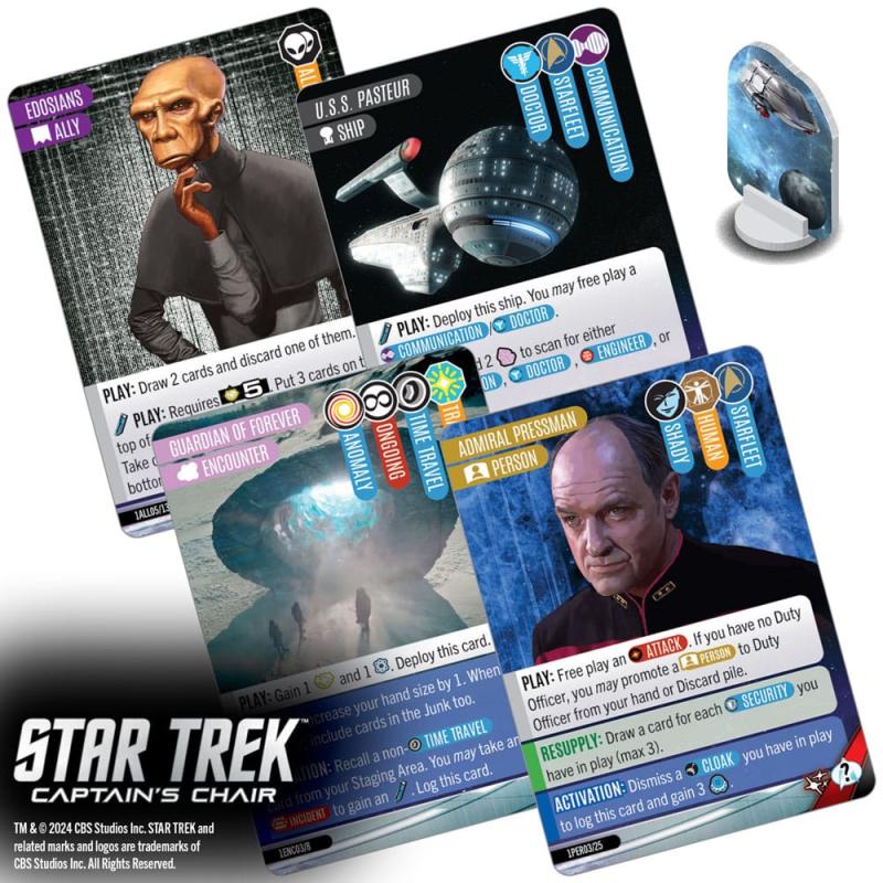 Star Trek: Captain's Chair Card Game *English Version*