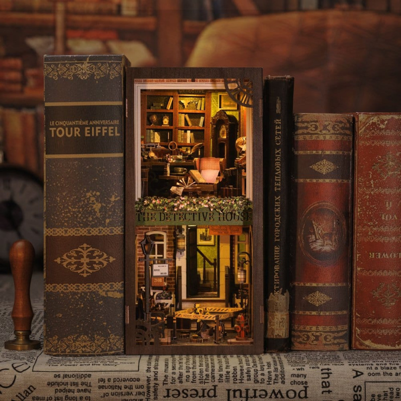 Book Nook Rose Detective Agency 23 x 11 cm 3