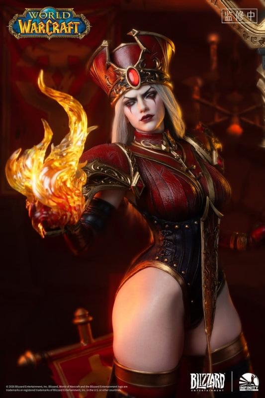 World of Warcraft Silicone Statue 1/3 Sally Whitemane 108 cm 6