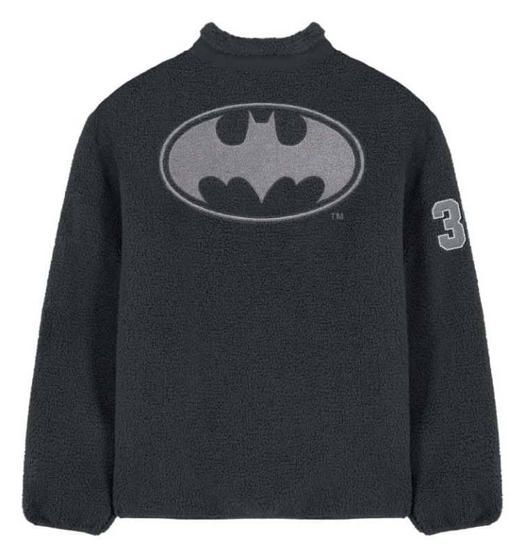 DC Comics Sherpa Jacket Batman Logo Size XXL 2