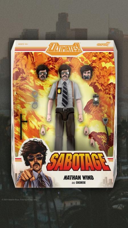 Beastie Boys Ultimates Action Figure Wave 1 Nathan Wind as  "Cochese" 18 cm