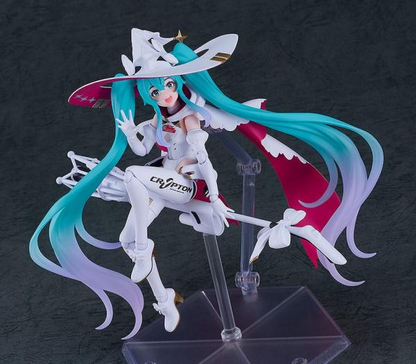 Hatsune Miku GT Project Figma Action Figure Racing Miku 2024 Ver. 16 cm 3