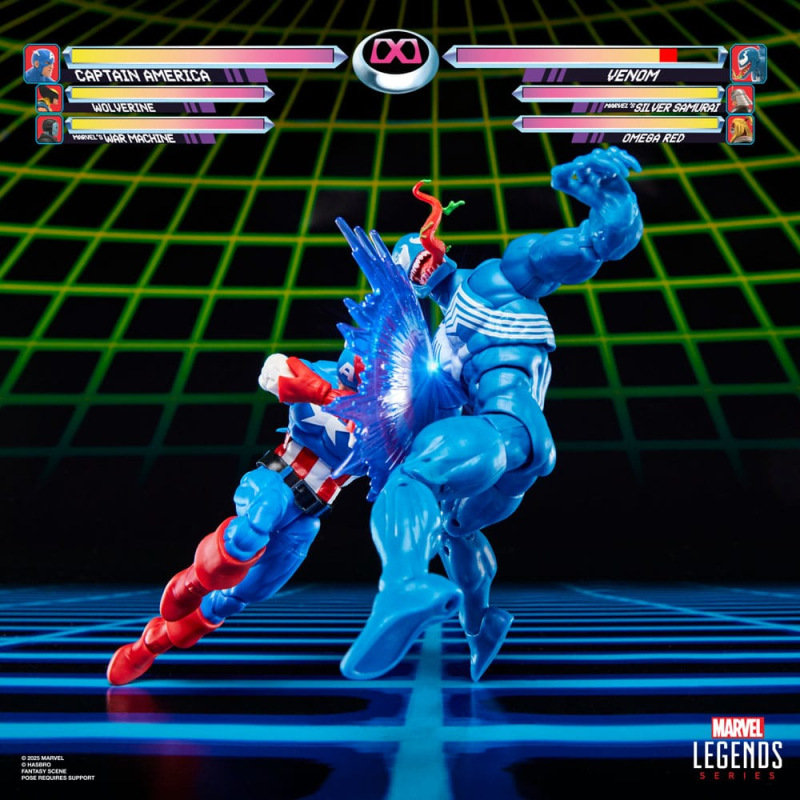 Marvel Legends Gamerverse Action Figure 2-Pack Captain America vs. Venom 15 cm 1