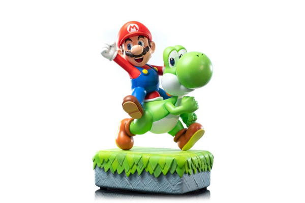 Super Mario Statue Mario & Yoshi 48 cm 2