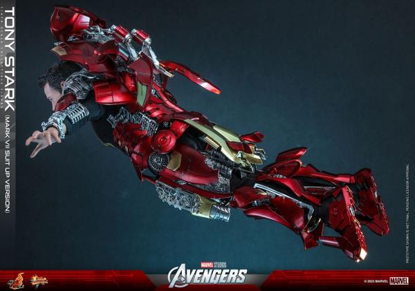 The Avengers Movie Masterpiece Action Figure 1/6 Tony Stark (Mark VII Suit-Up Version) 31 cm