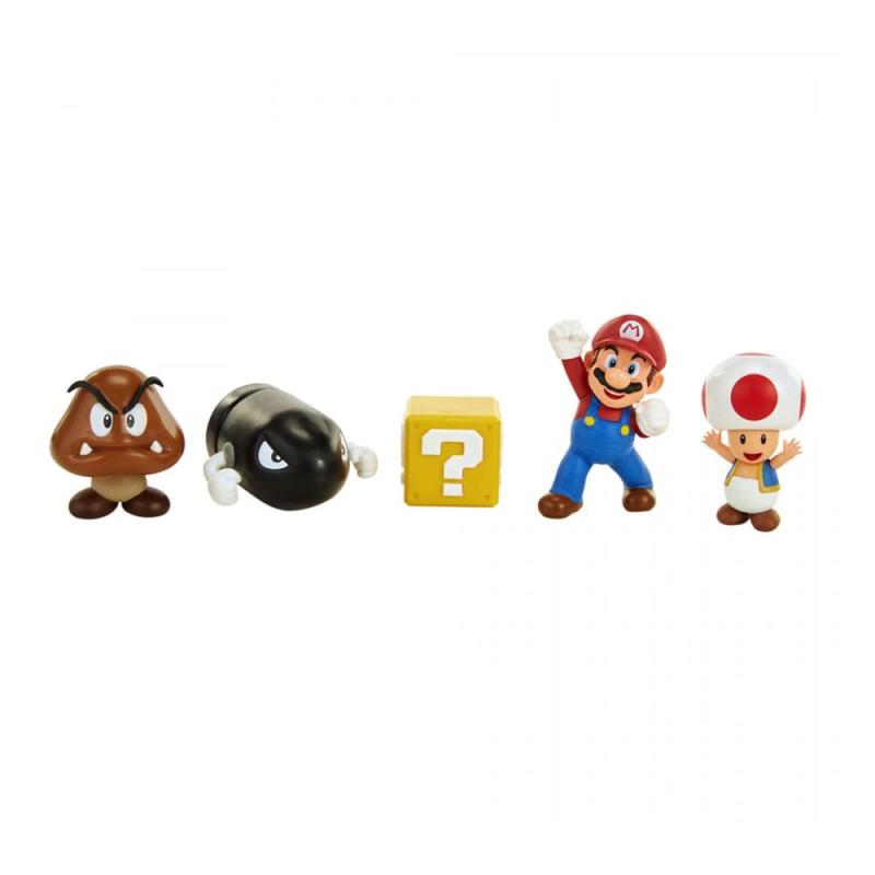 World of Nintendo Super Mario Diorama Set Assortment (6)