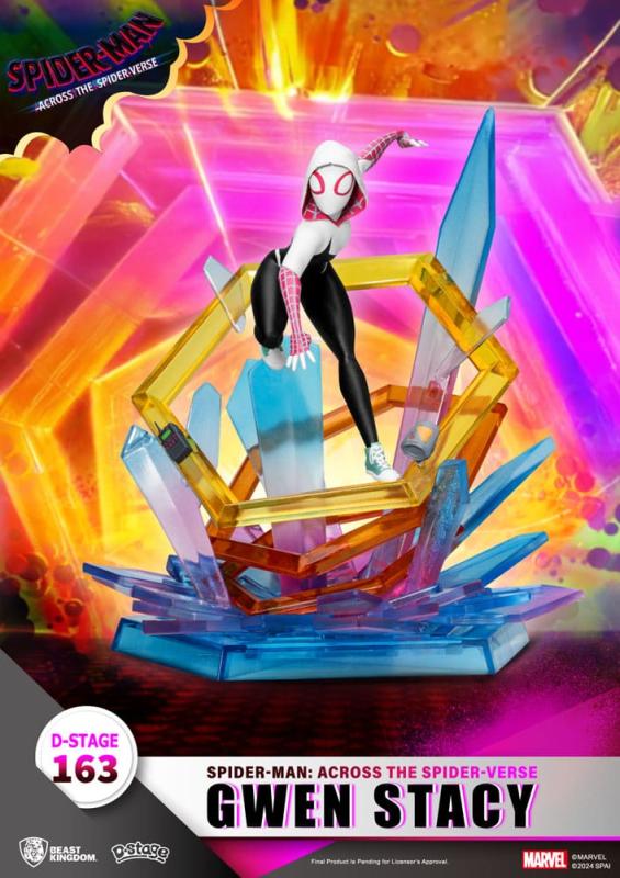 Marvel D-Stage PVC Diorama Spider-Man: Across the Spider-Verse Gwen Stacy 15 cm 3