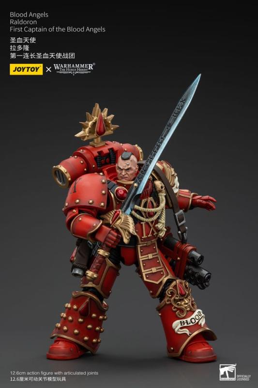 Warhammer The Horus Heresy Action Figure 1/18 Blood Angels Raldoron First Captain of the Blood Angel