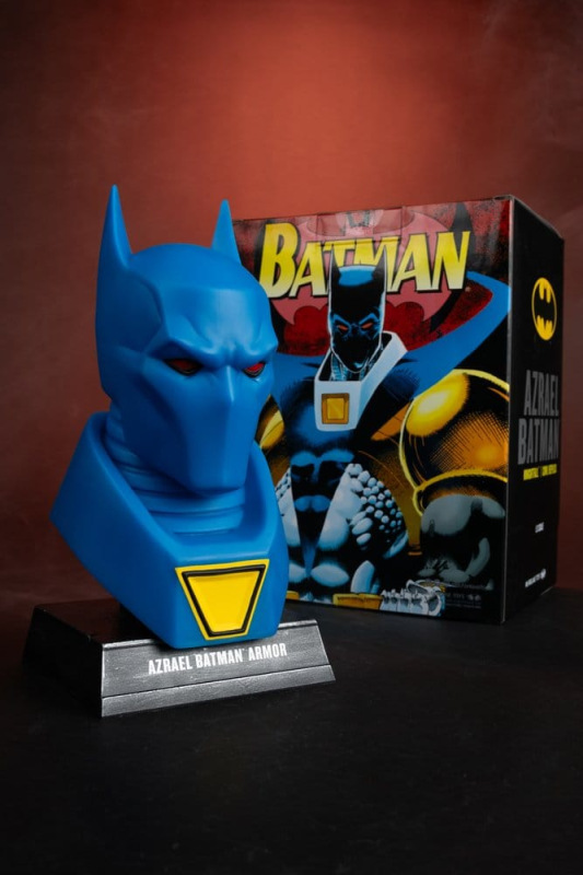 Batman DC Direct Mini-Replica 1/3 Azrael Batman Mask (Batman: Knightfall) (Gold Label Collection) 18 12