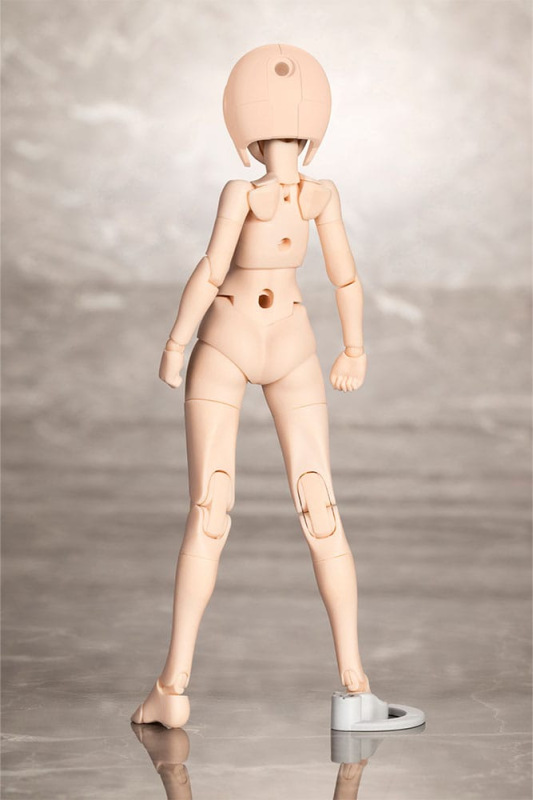 Megami Device Model Kit Accesoory Set B1R-M Chassis Kit Skin Color A (Reproduction) 14 cm 5
