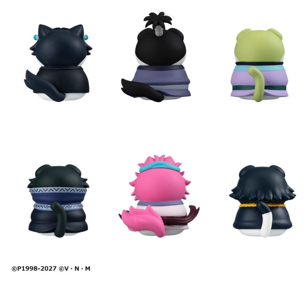 Hunter x Hunter Mega Cat Project Mini Figures Nyanter x Nyanter the Phantom Troupe x Cat 3 cm Blind 9