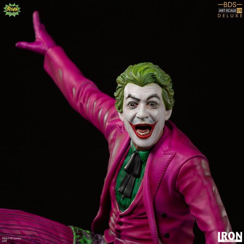Batman 1966: The Joker - Deluxe BDS Art Scale Statue 1/10 - Iron Studios