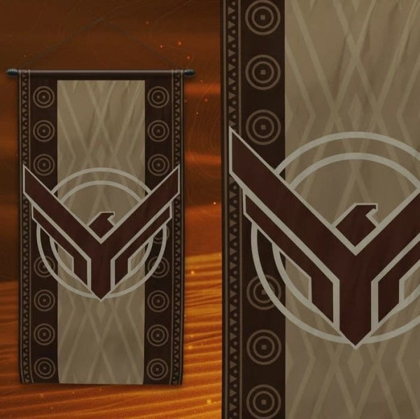 Dune Replica 1/1 War Banner House Atreides 3