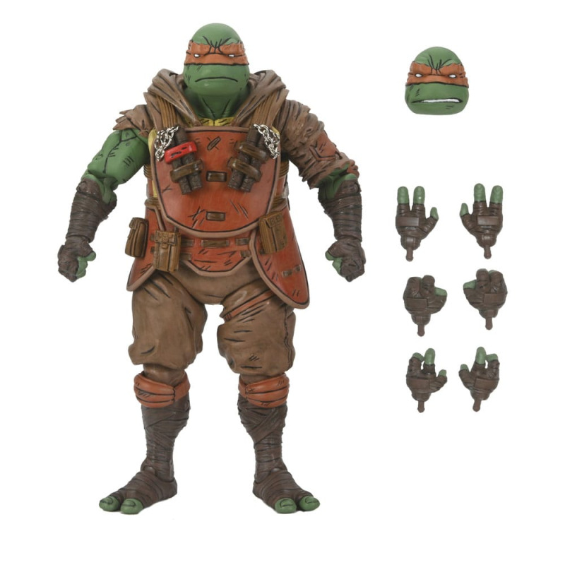 Teenage Mutant Ninja Turtles (The Last Ronin) Action Figure Ultimate Flashback Michelangelo 18 cm 6