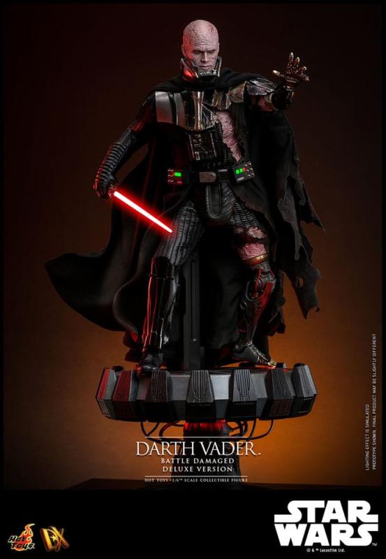 Star Wars Action Figure 1/6 Darth Vader (Battle Damaged) Deluxe Version 35 cm