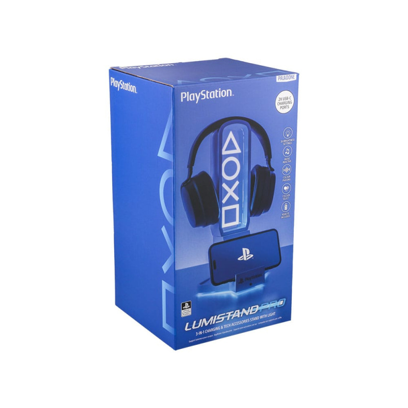 Playstation Desk Headphone Stand with Light 30 cm 2