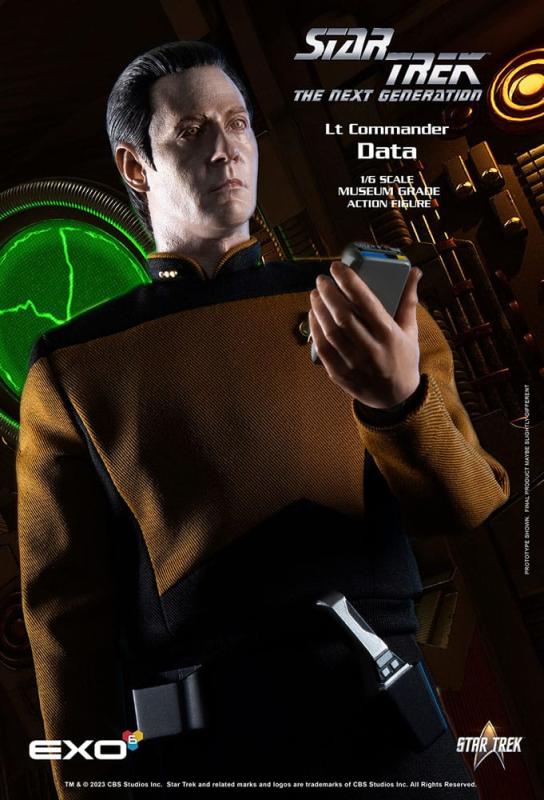 Star Trek: The Next Generation Action Figure 1/6 Lt. Commander Data (Essentials Version) 30 cm