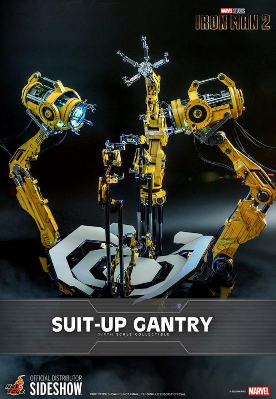 Iron Man 2: Iron Man Suit-Up Gantry Accessories Collection Series - Hot Toys