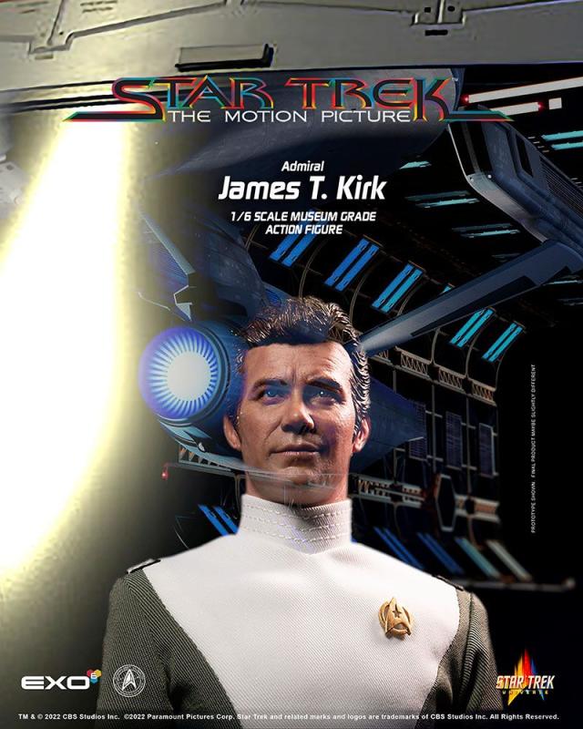 Star Trek The Motion Picture: Admiral James T. Kirk 1/6 Action Figure - Exo-6