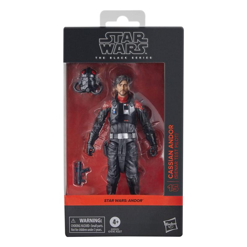 Star Wars: Andor Black Series Action Figure Cassian Andor (Sienar Test Pilot) 15 cm 1