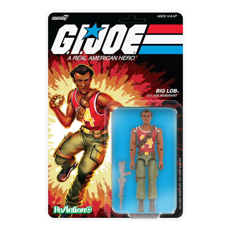 GI Joe (Movie) ReAction+ Action Figure Wave 5 Big Lob (Movie) 10 cm 1