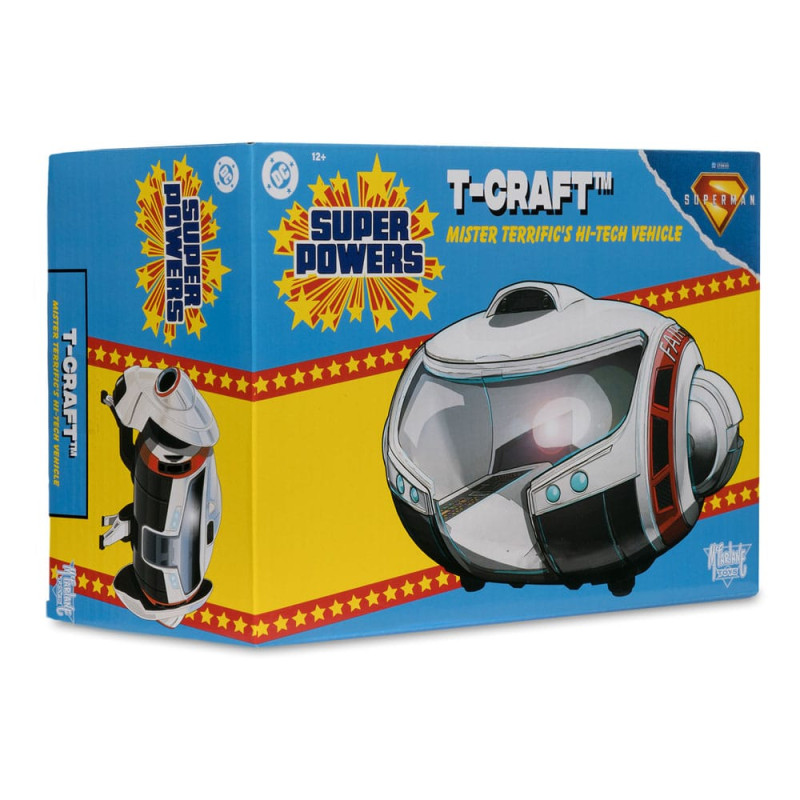 Superman (2025) DC Direct Super Powers Vehicle T-Craft 11 cm 5