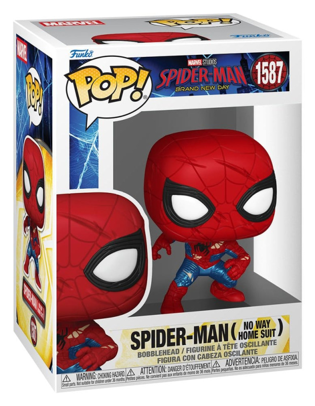 Spider-Man: Brand New Day POP! Vinyl Figure Spider-Man (No Way Home Suit) (Brand New Day) 9 cm 1