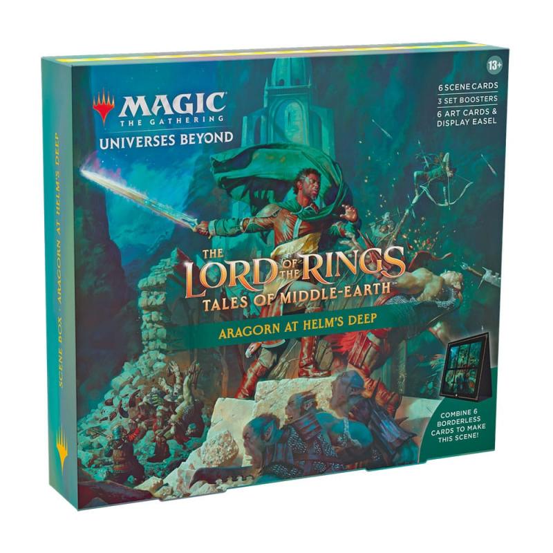 Magic the Gathering The Lord of the Rings: Tales of Middle-earth Scene Boxes Display (4) english
