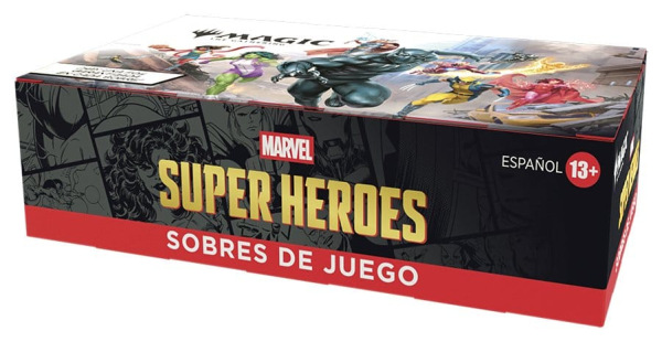 Magic the Gathering Marvel Super Heroes Play Booster Display (30) spanish 14