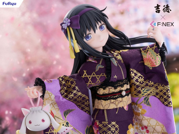 Puella Magi Madoka Magica F:NEX PVC Statue 1/4 Rebellion Homura Akemi Japanese Doll 45 cm 8