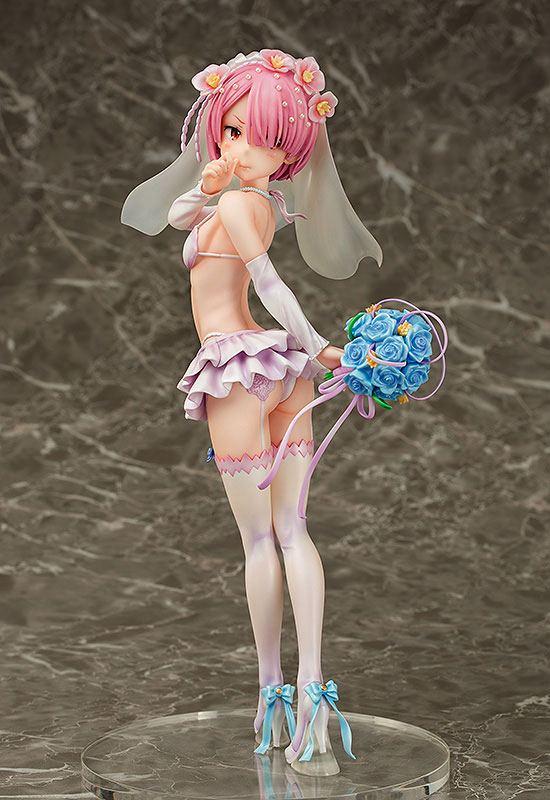 Re:ZERO -Starting Life in Another World- PVC Statue 1/7 Ram Wedding Ver. 22 cm