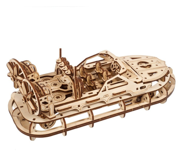Ugears 3D Wooden Puzzle Rescue Hovercraft 10