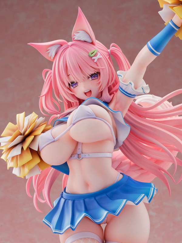 Original Character Statue 1/5 Kemomimi Cheer Girl illustration by Yatanuki Kei DX Version 35 cm 4