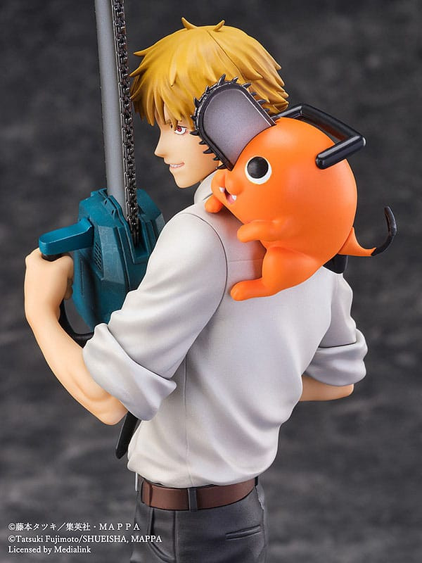 Chainsaw Man S-Fire PVC Statue 1/7 Denji & Pochita 24 cm 8