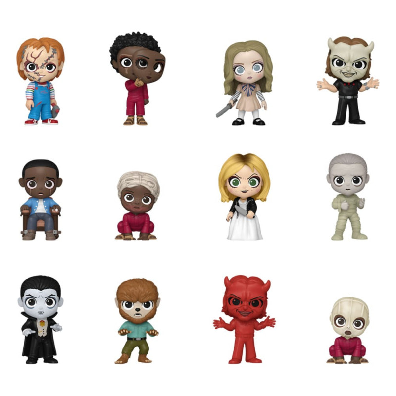 NBCU Mini Figures Horror 5 cm Display (12) 1