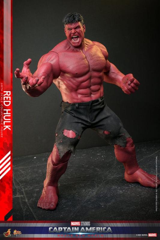 Captain America: Brave New World Movie Masterpiece Action Figure 1/6 Red Hulk 47 cm 8