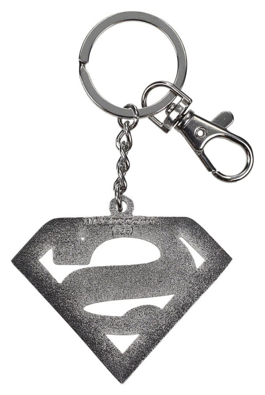 Superman Metal Key Ring Logo 3