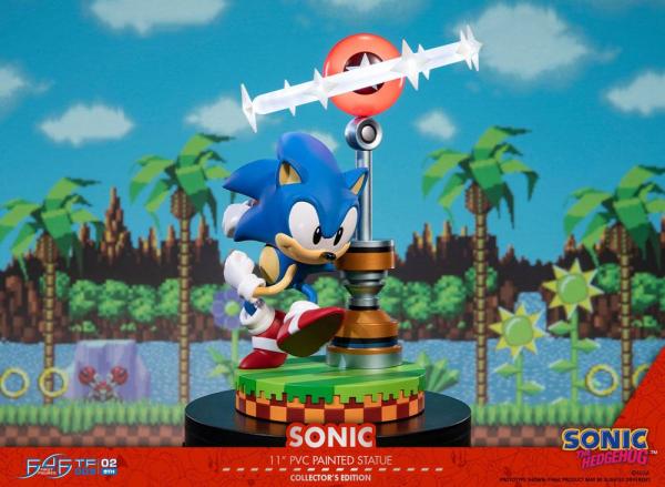 Sonic the Hedgehog: Sonic Collector's Edition 27 cm PVC Statue - First 4 Figures