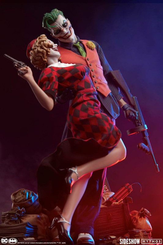 DC Comics Mythos Statue 1/5 The Joker and Harley Quinn: Lawless Love 41 cm 6