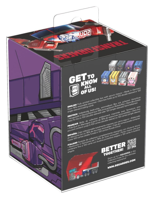 Squaroes Squaroe Transformers TR007 - Shockwave 9