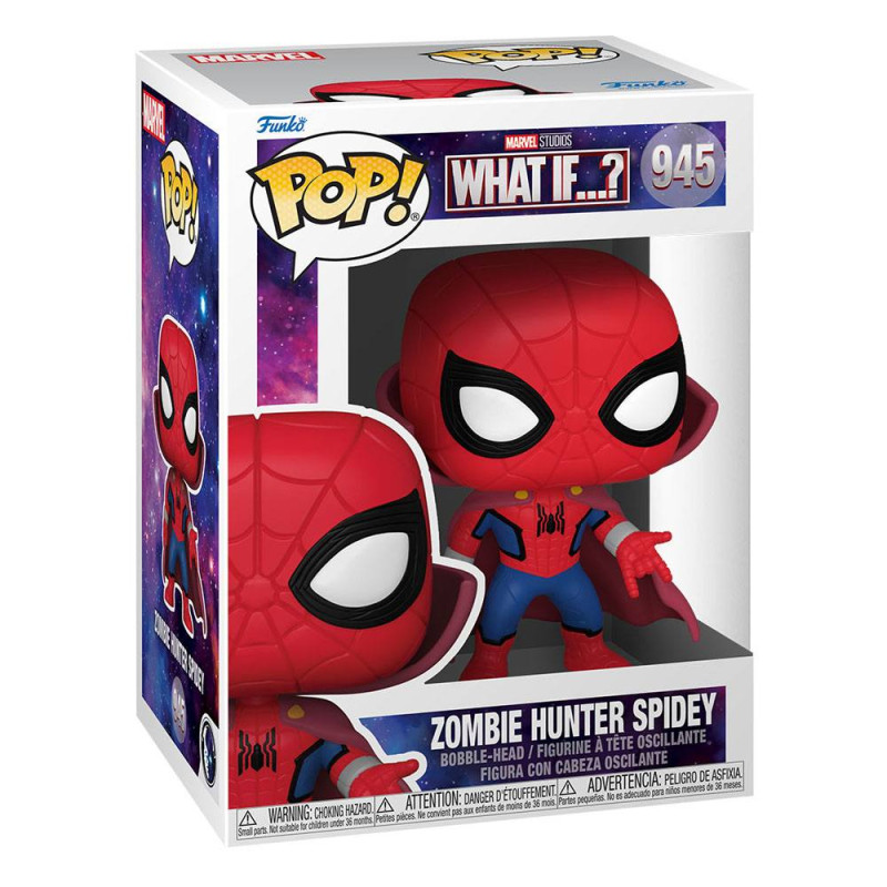Marvel What If...? POP! TV Vinyl Figure Zombie Hunter Spidey 9 cm 1