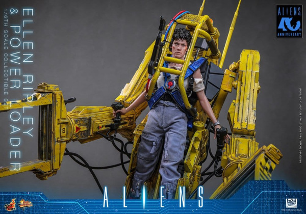Alien Movie Masterpiece Figure Set 1/6 Ellen Ripley and Power Loader 52 cm 6