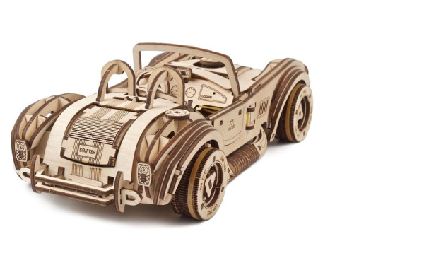 Ugears 3D Wooden Puzzle Drift Cobra Racing Car 7