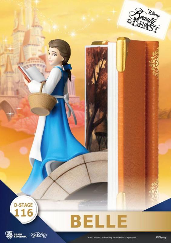 Disney Book Series: Belle 13 cm Closed Box D-Stage PVC Diorama - Beast Kingdom Toys