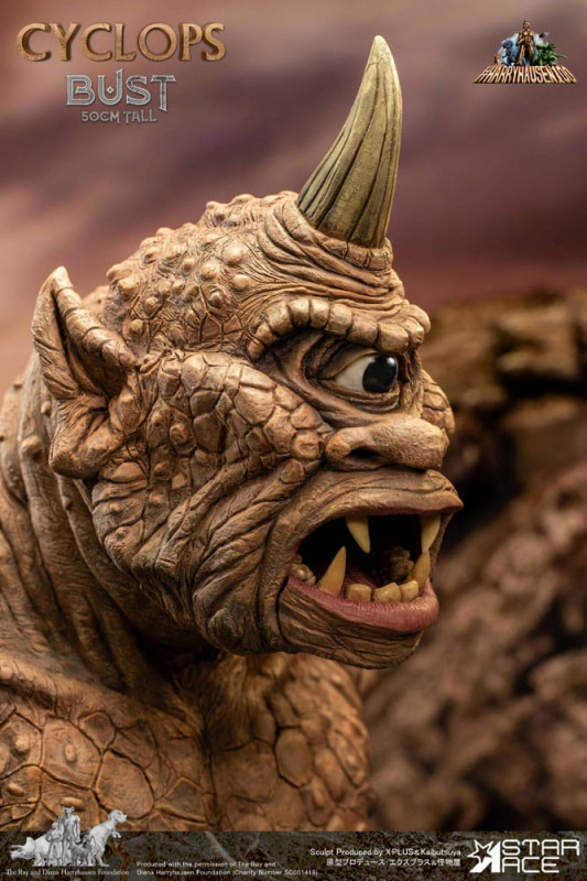 The 7th Voyage of Sinbad Bust Ray Harryhausens Cyclops 50 cm 4