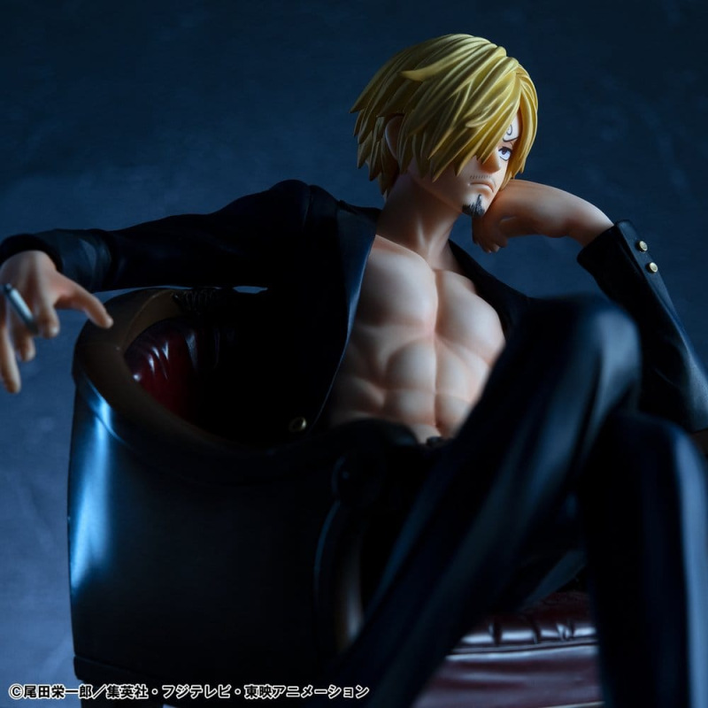 One Piece Portrait.Of.Pirates "S.O.C" PVC Figure Sanji Ver.R 14 cm 9