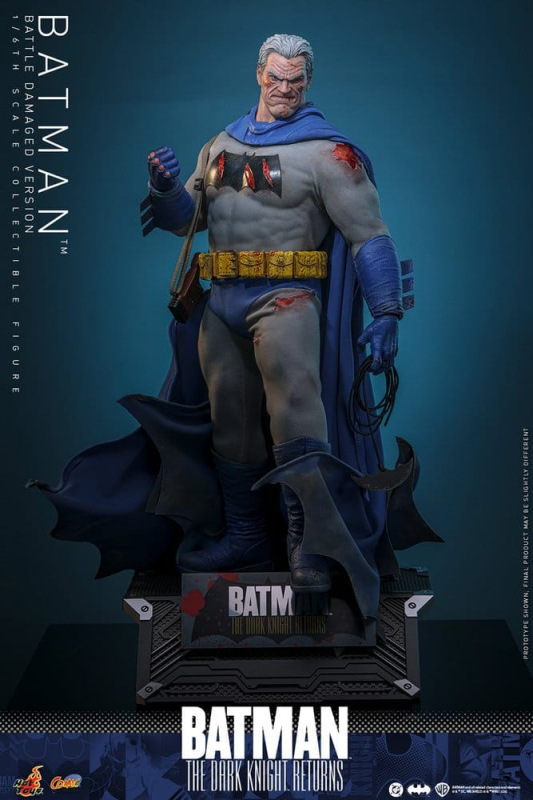 Batman: The Dark Knight Returns Comic Masterpiece Action Figure 1/6 Batman (Battle Damaged Version) 9