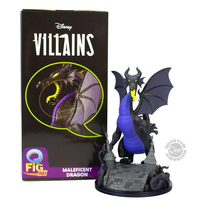 Disney: The Maleficent Dragon 22 cm Villains Q-Fig Max Elite Figure - Quantum Mechanix