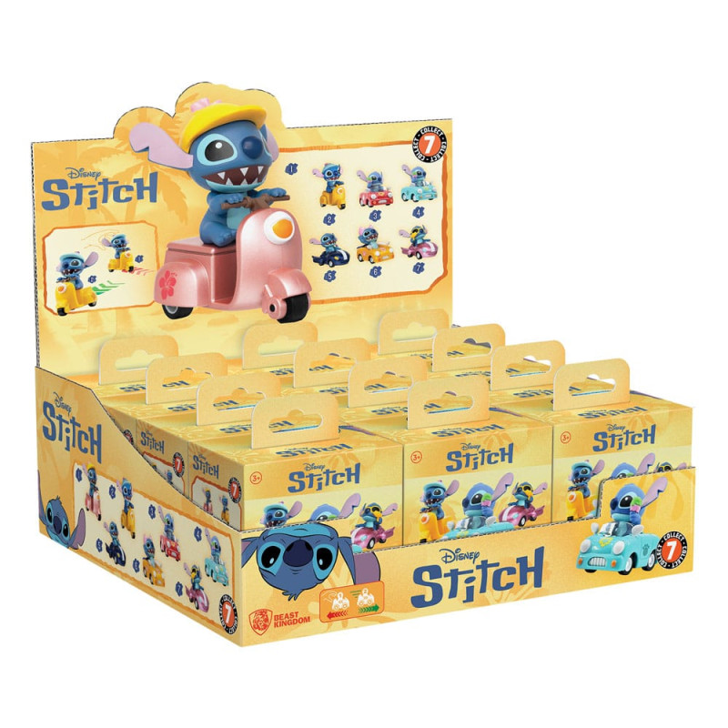 Lilo & Stitch Zoom Hero Pullback Vehicles with Figures Stitch (Blind Box Ver.) Assortment (12) 4